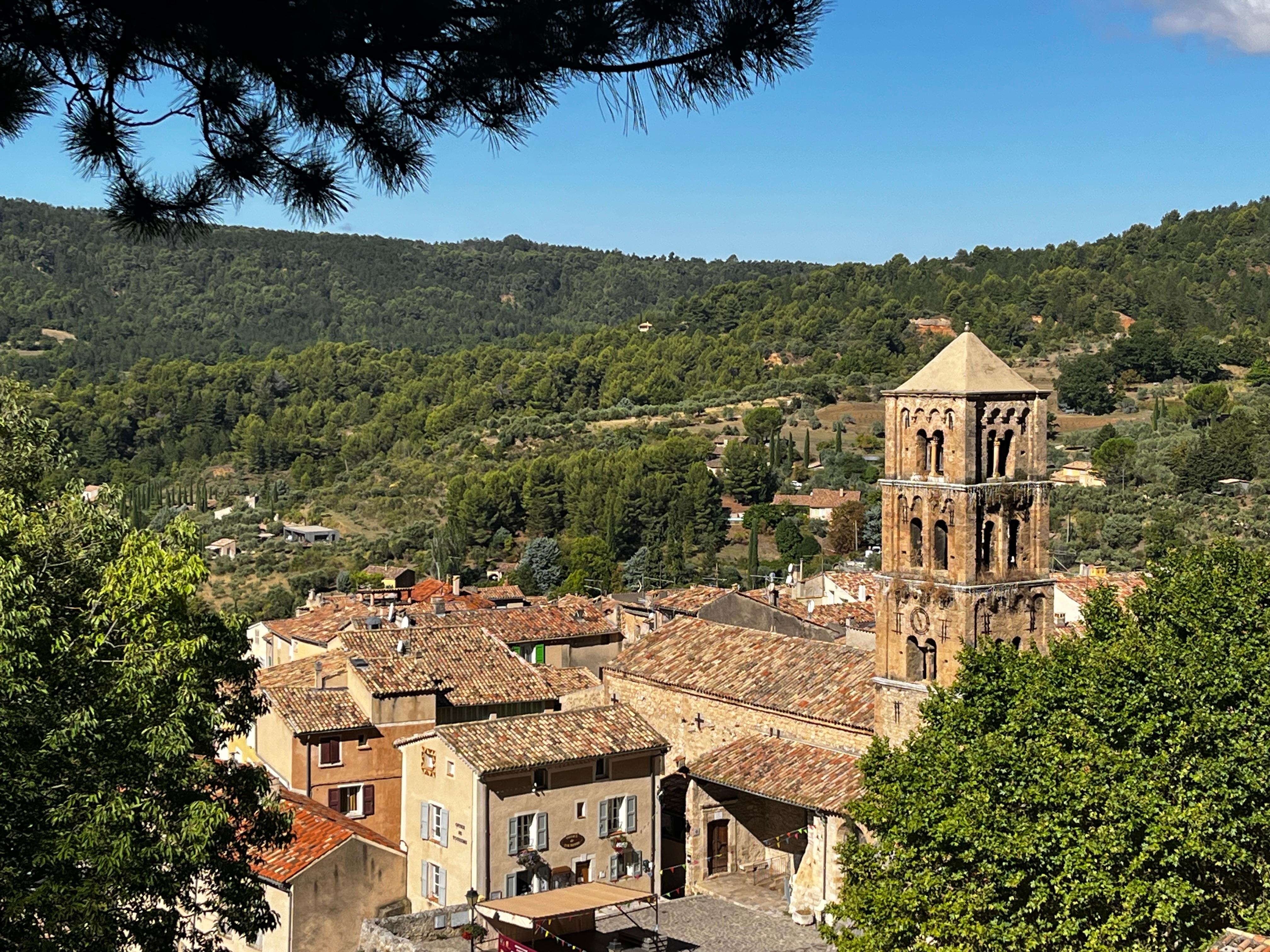 Blick auf Moustière 