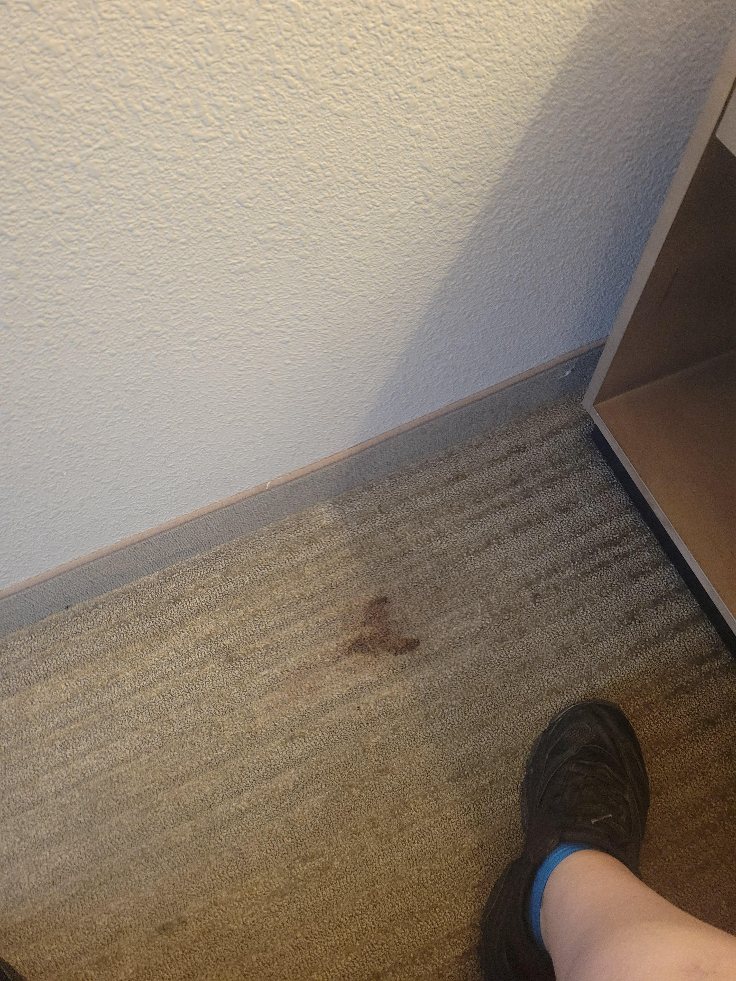 Yellow stain on sofa bed
