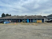 Back of building