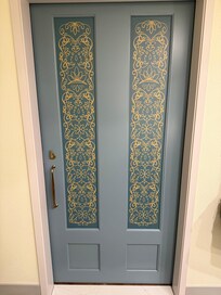 Bathroom door