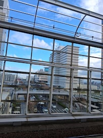 Washington hotel Kansai view from Rinku town station