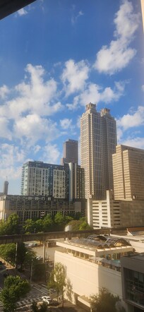 View from room. 9th floor.