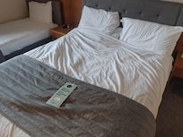 Bed not made up 😐