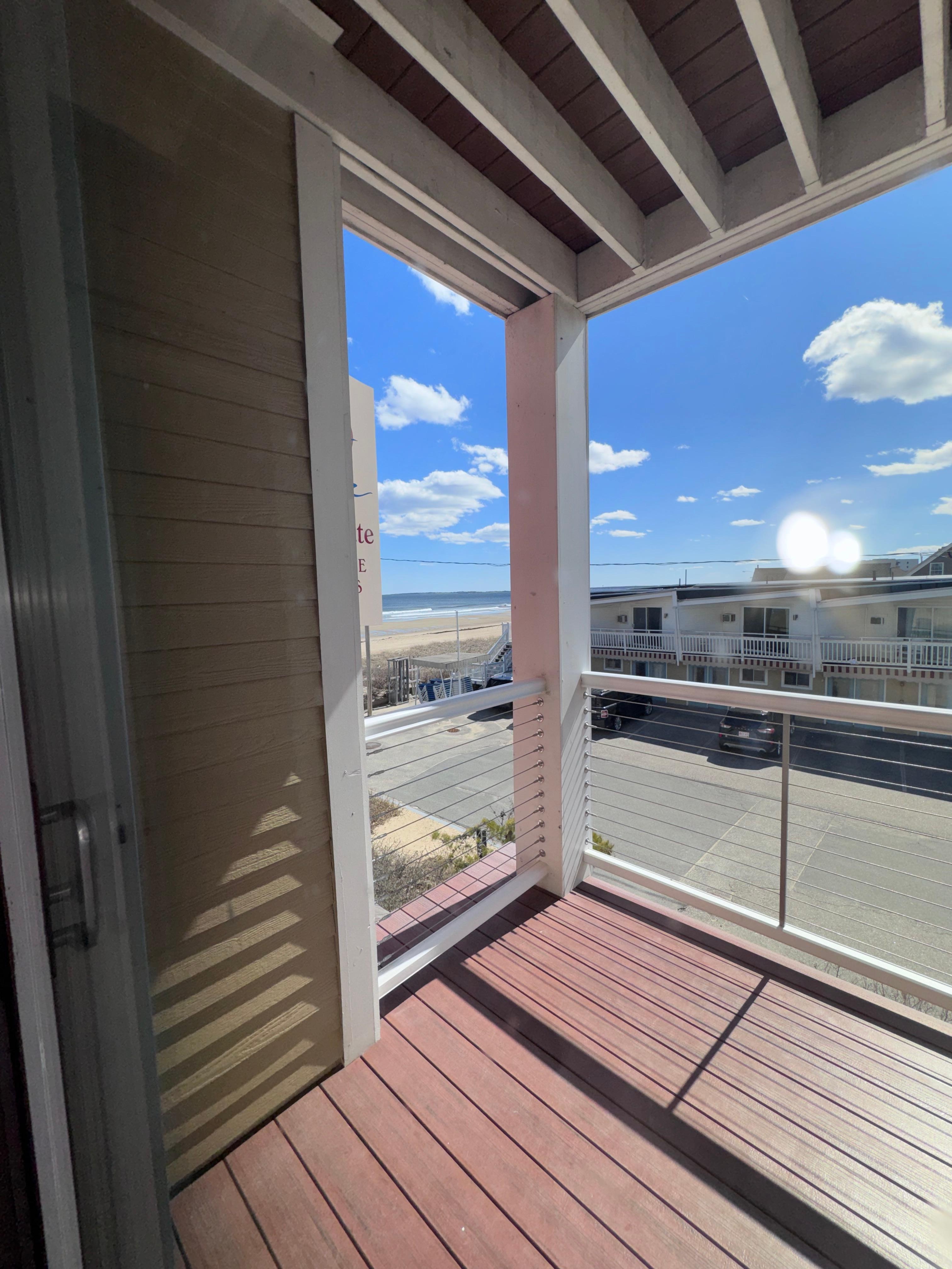 View from the 2 bedroom w/ fireplace Suites!