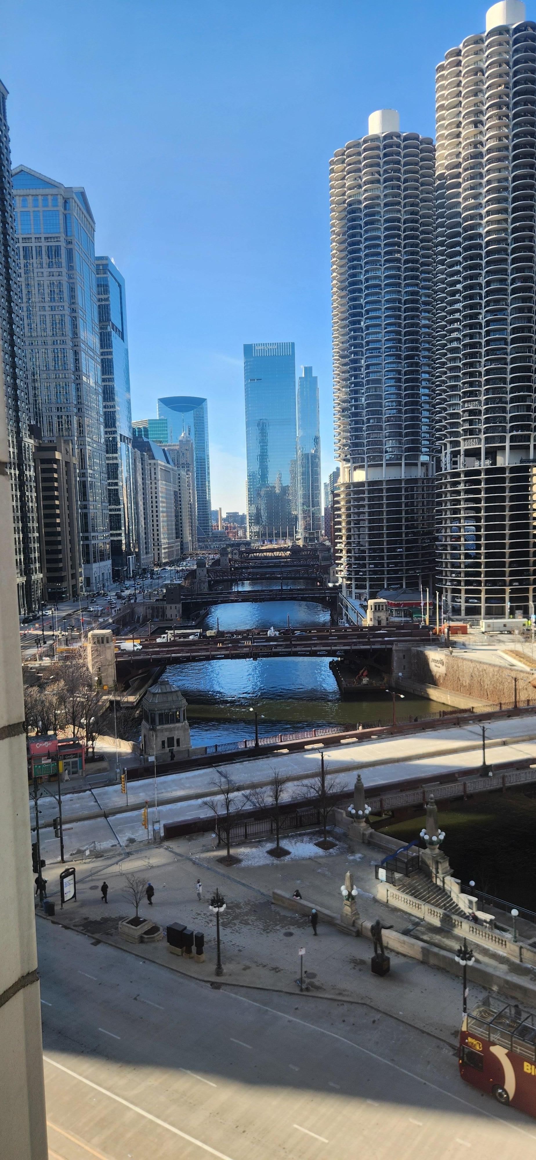 Afternoon view from room. 