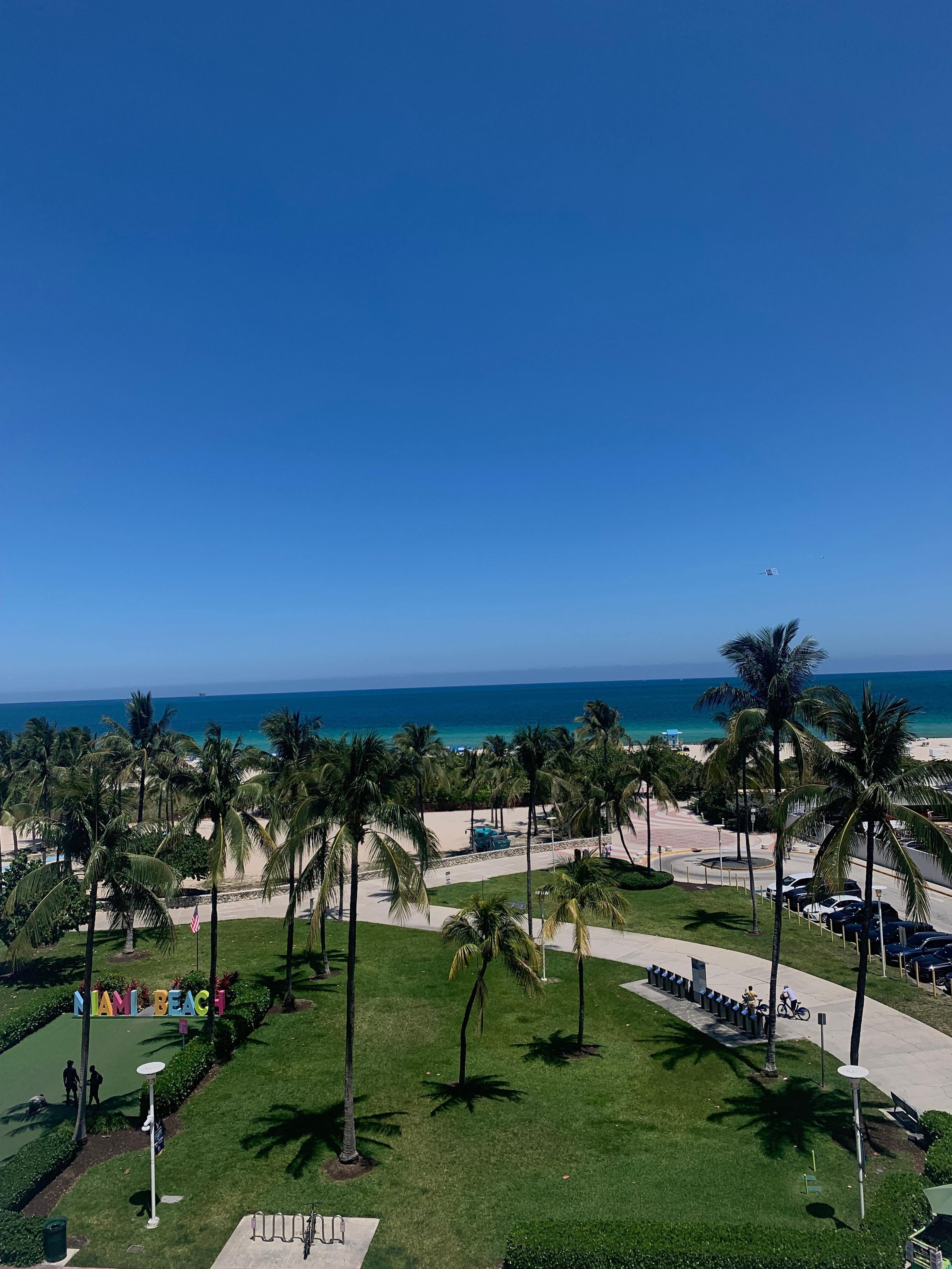View from our balcony