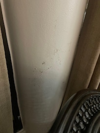 Damaged and dirty walls