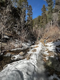 Hiking near the house