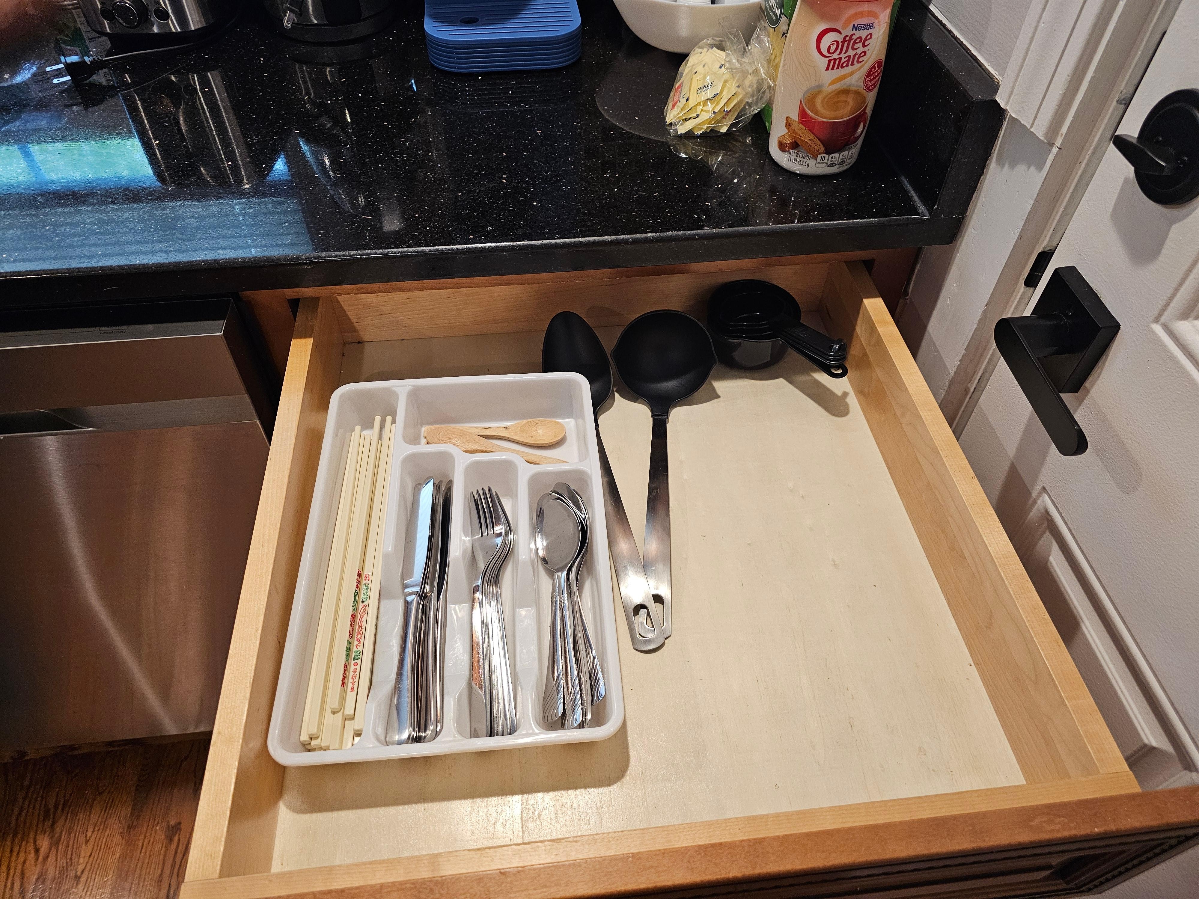 This was it for kitchen utensils