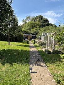 Shepherds hut tucked away in beautiful surroundings!