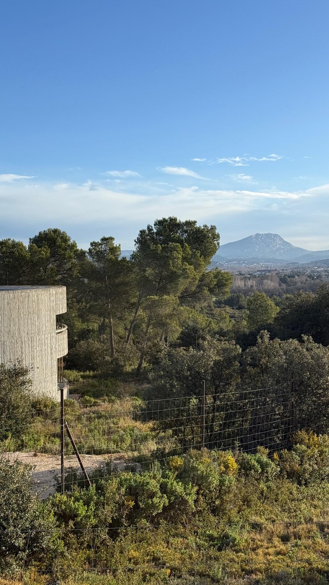 Vue du batiment de ma chambre