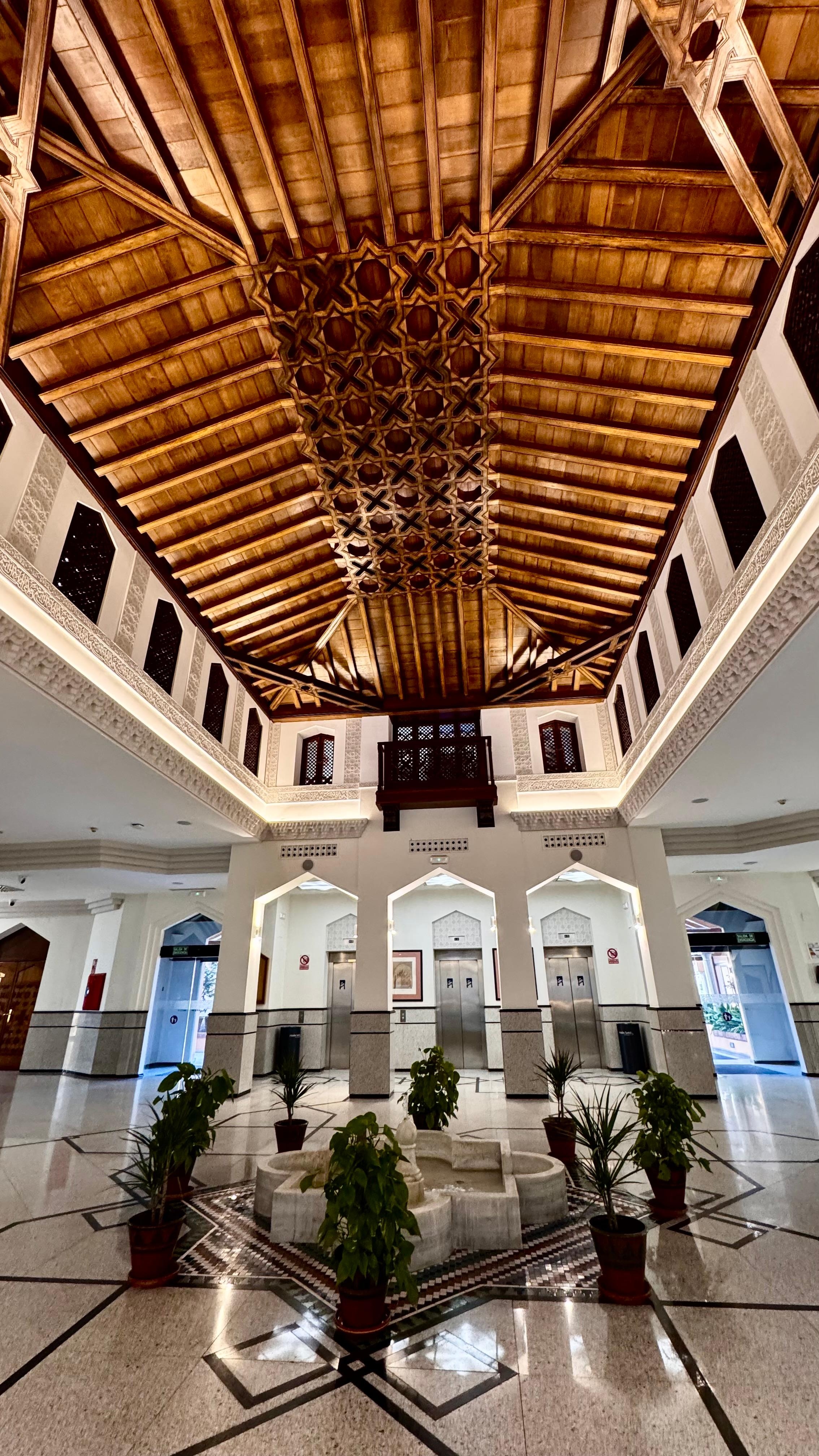 Saguão do hotel