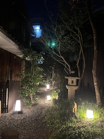 View at night