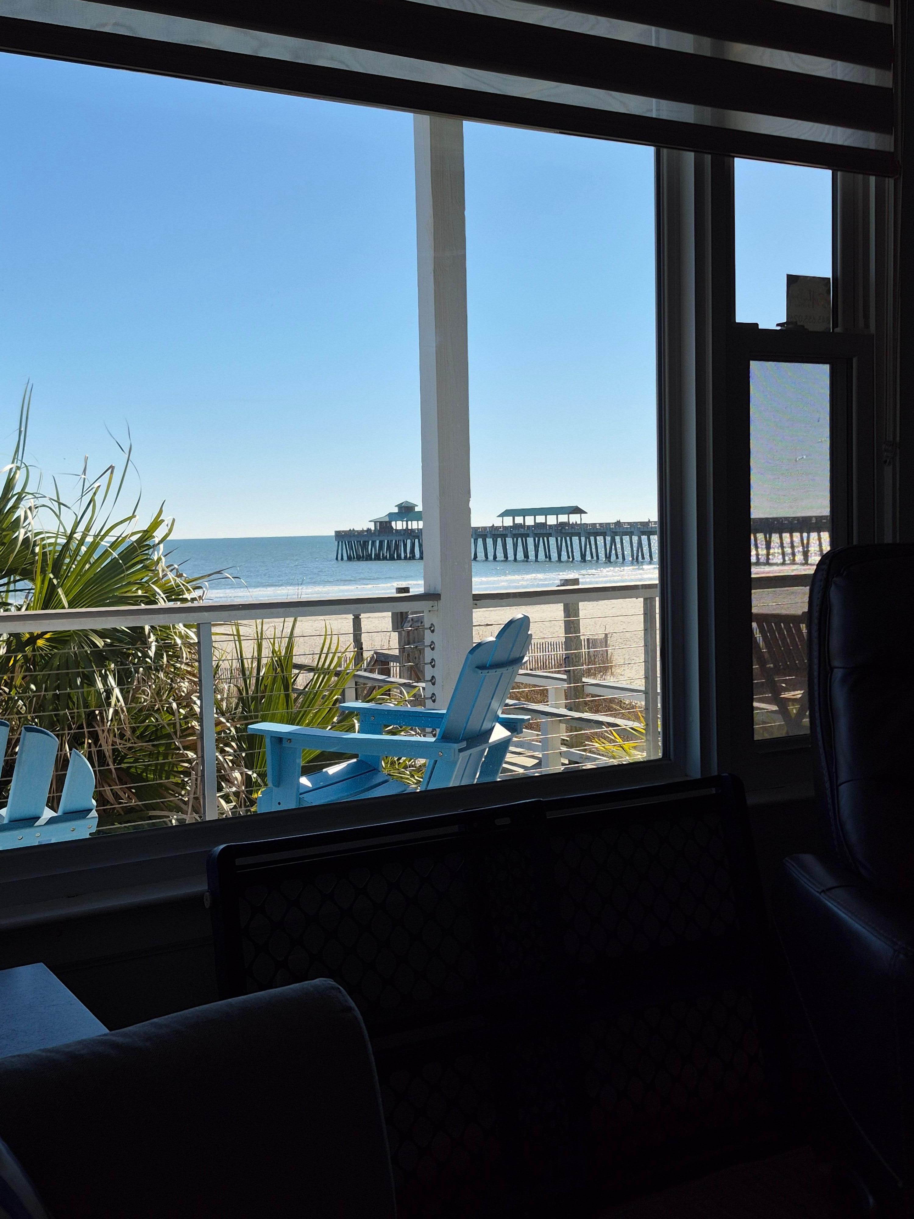 View from inside condo