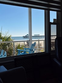 View from inside condo