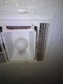 Dirty bathroom vent