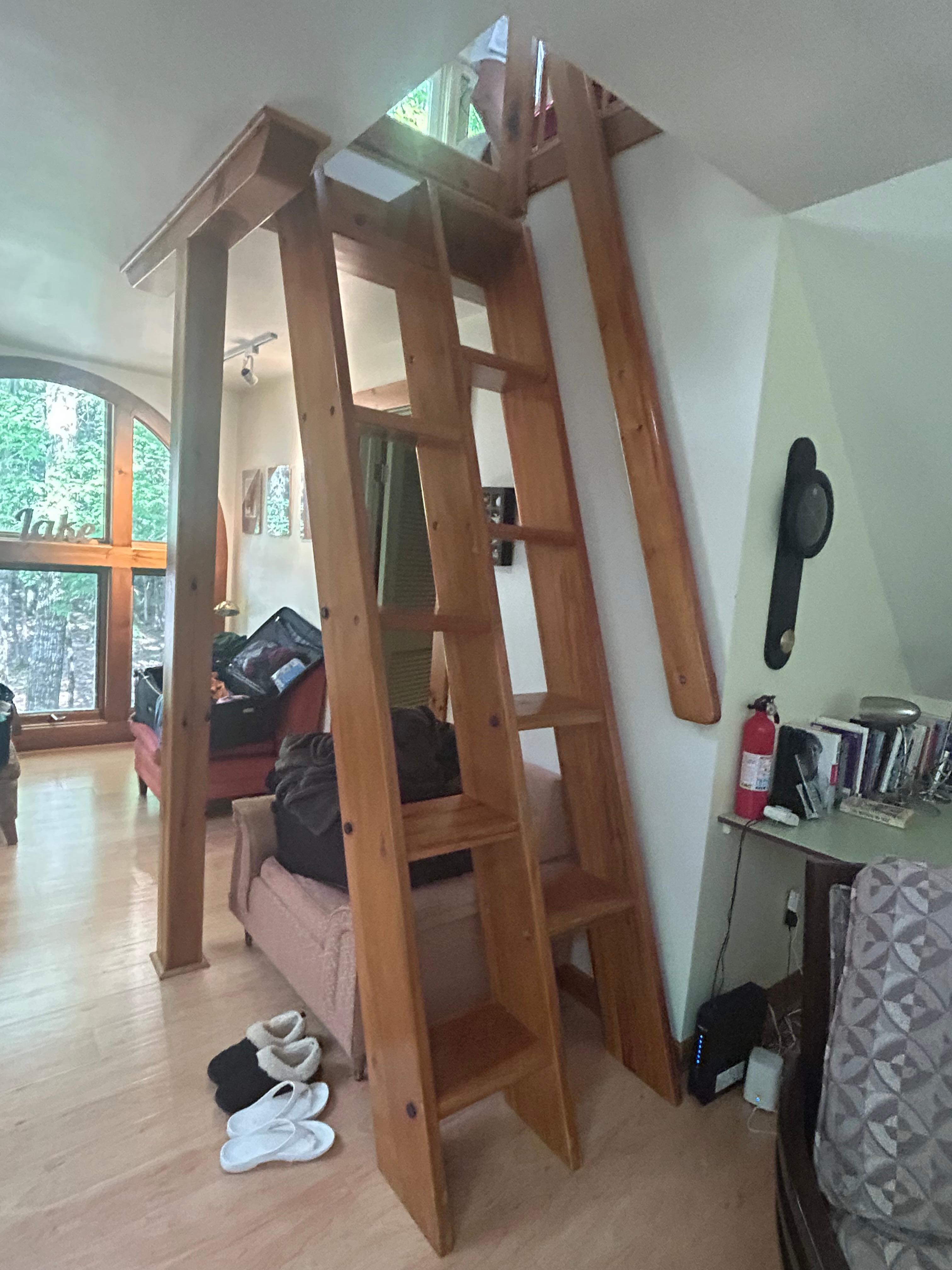 Stairs to third floor bedroom