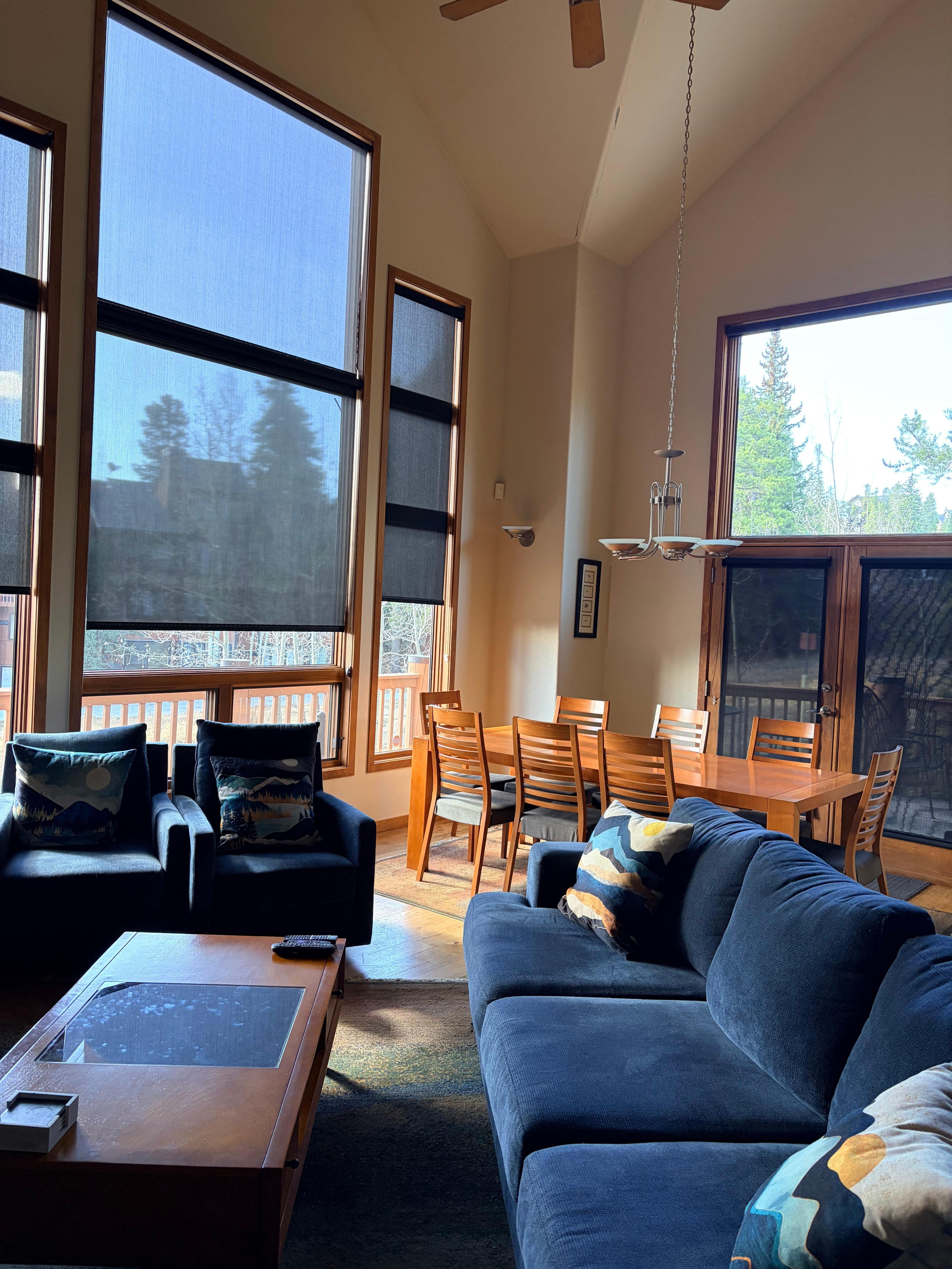 Living and dining room