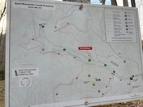 Trail system near back entrance.