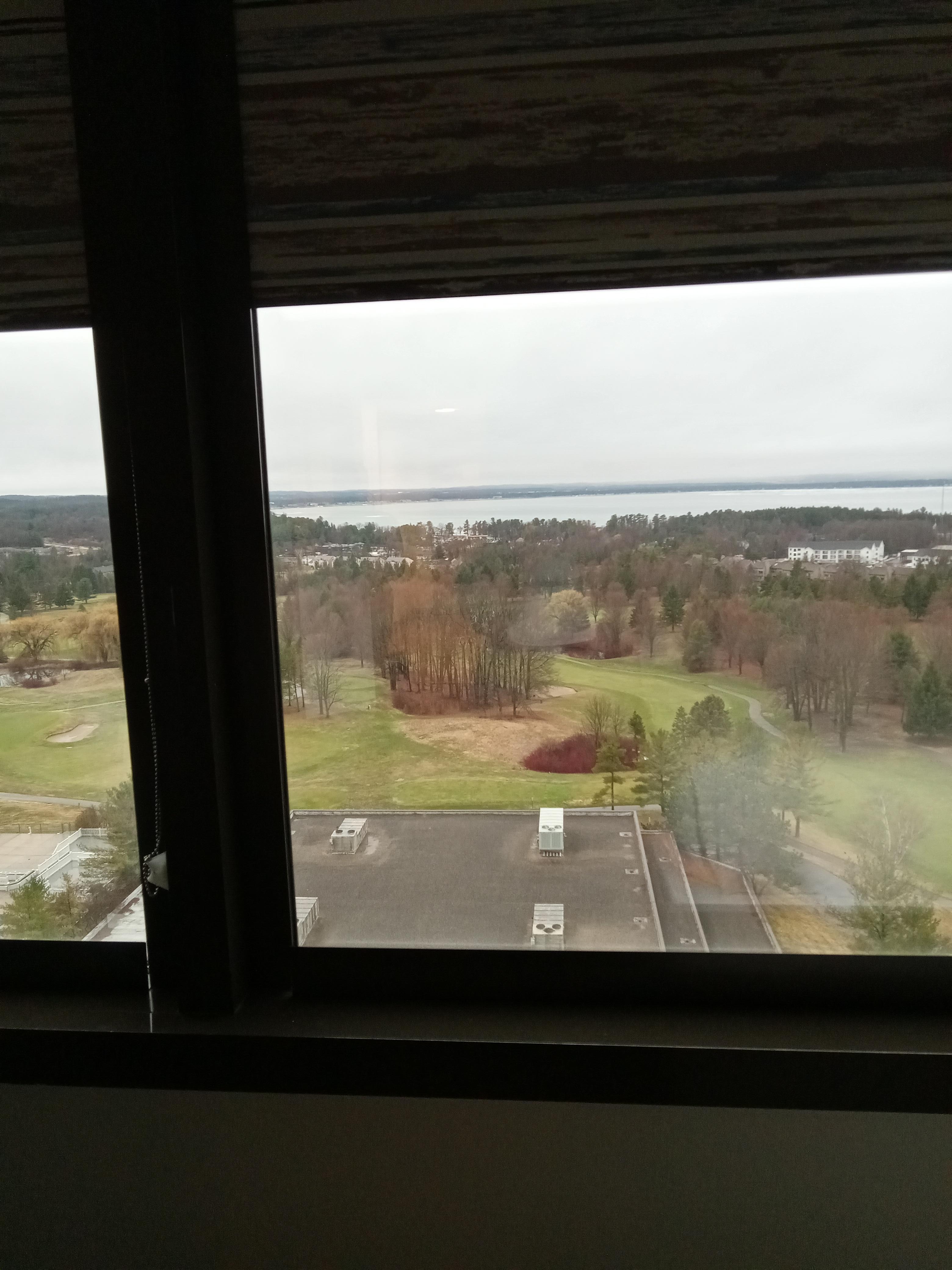 Looking out on the water