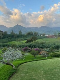 View from Room, beautiful, not full ocean view.