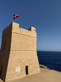 watch tower then; police station now; just few minutes walk