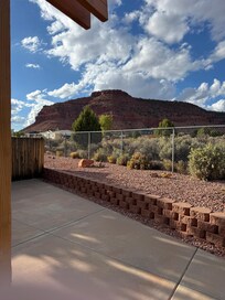 Back yard views
