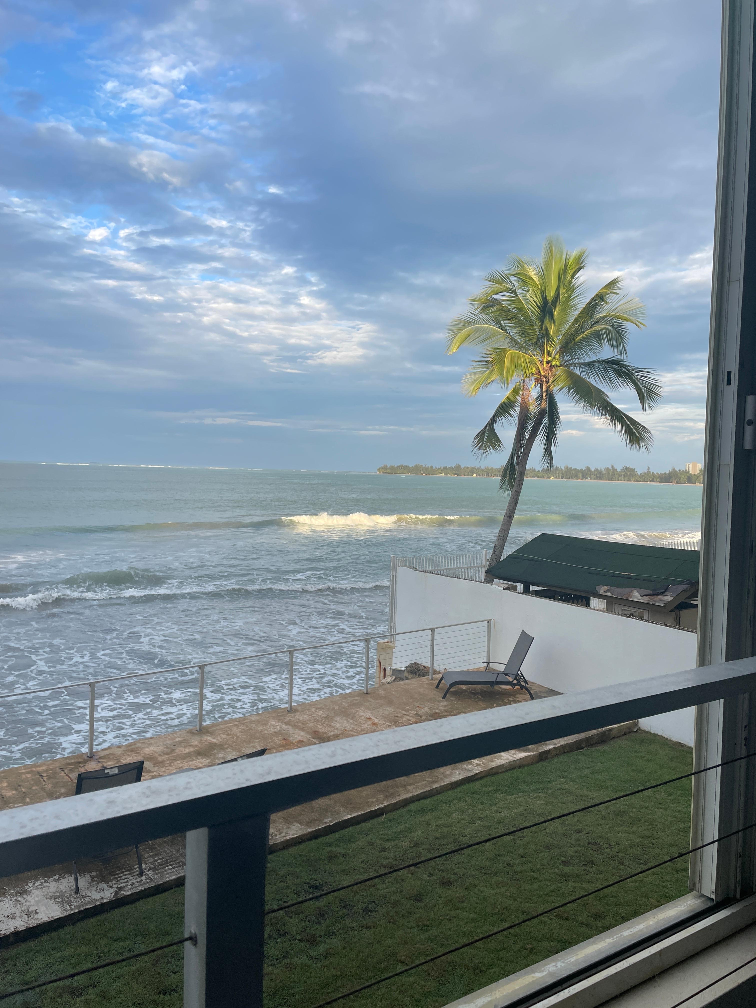  View from the balcony