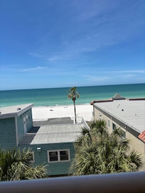 What a great way to start your morning with coffee on the balcony.