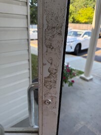 Dirty front doors