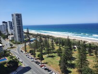 View from the 19th floor balcony