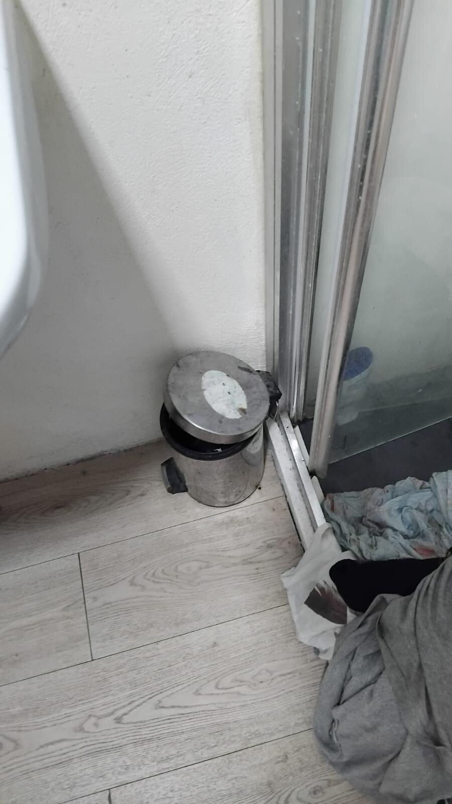 Poubelle non vidée 