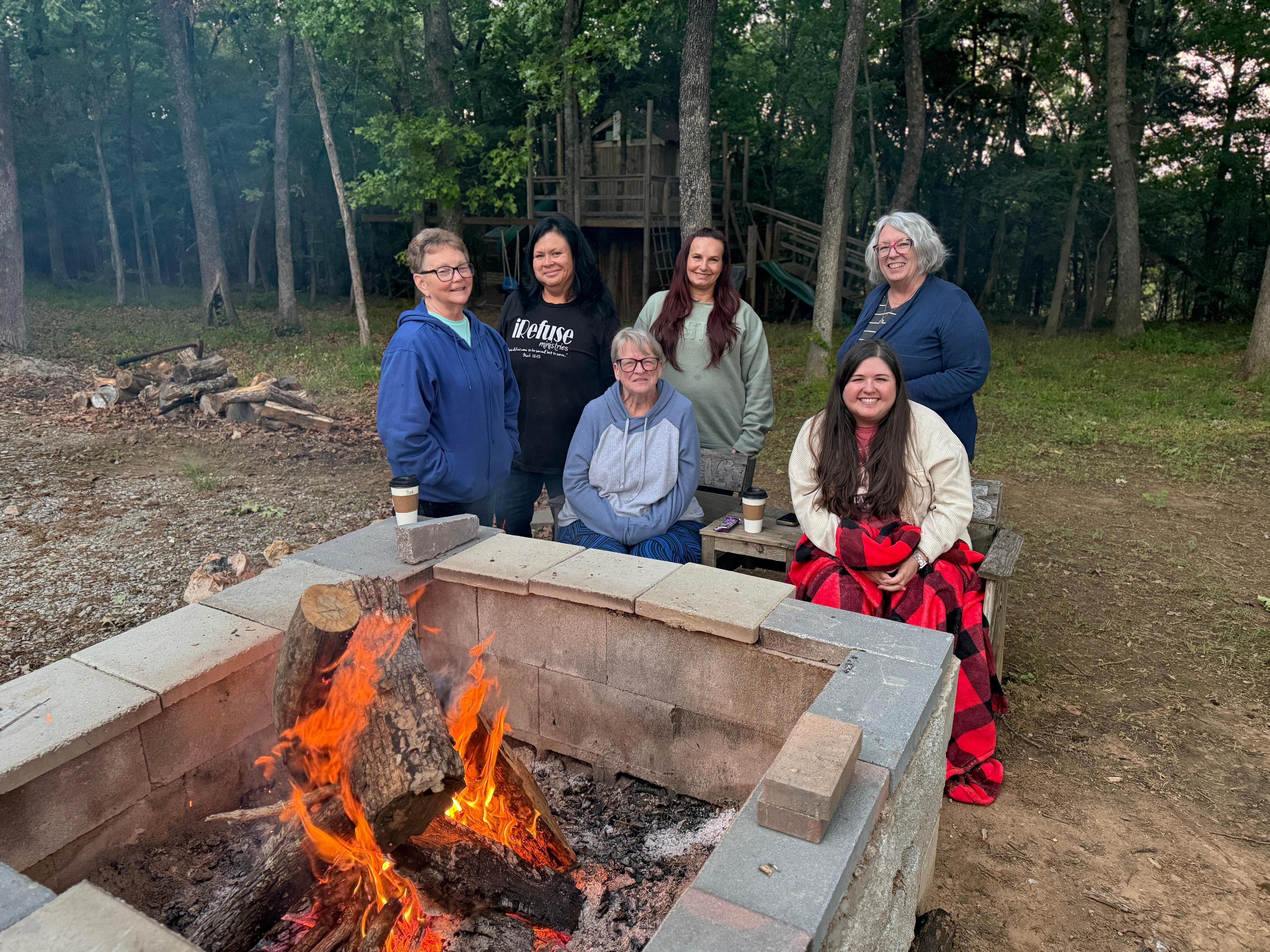 Ready for s’mores.