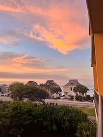 View from the balcony.