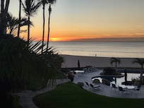 Sunrise from the patio