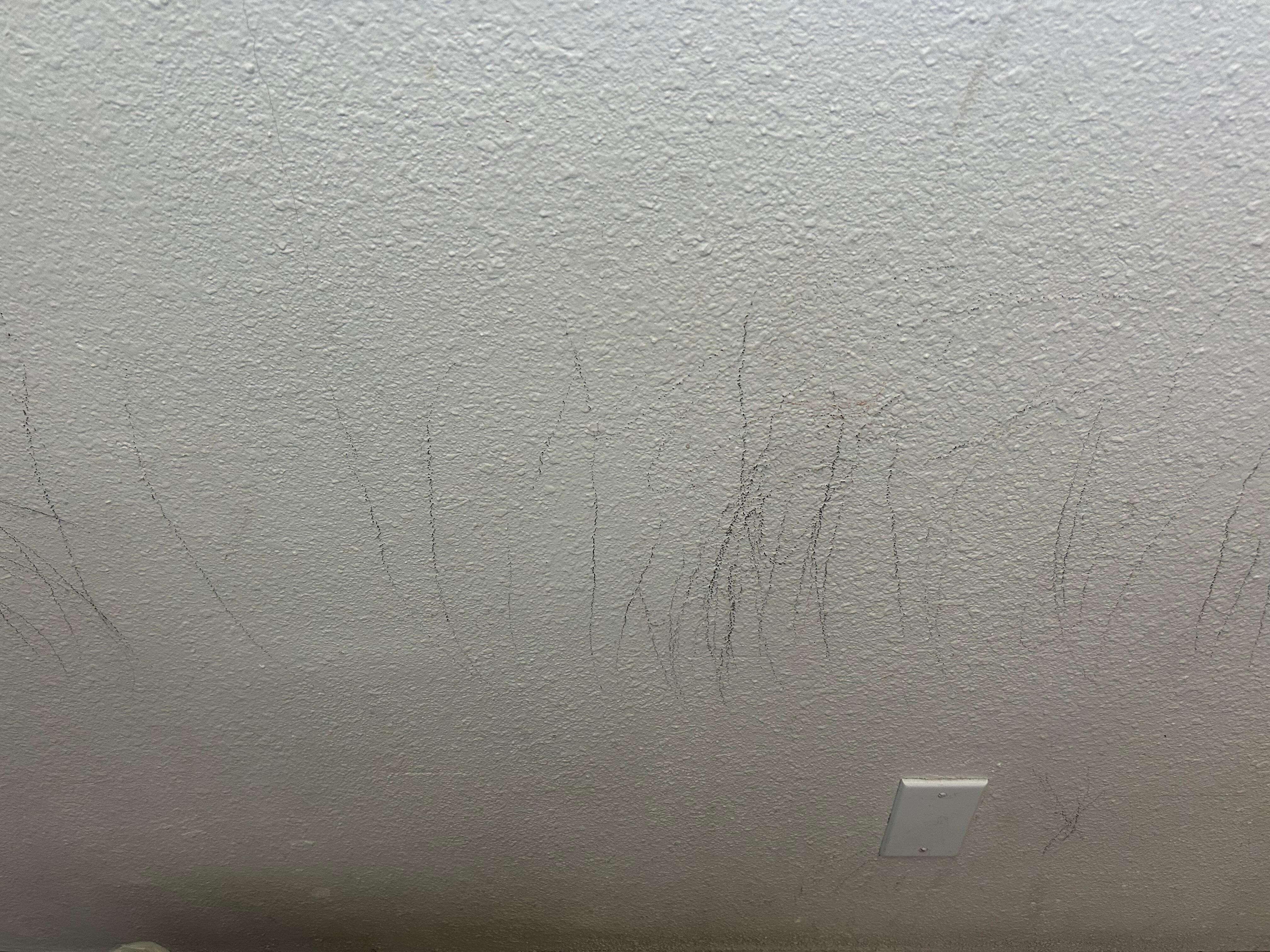 Dirty wall