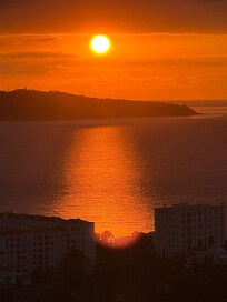 SoluppgÄng frÄn terassen