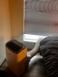 Ugly and loud AC