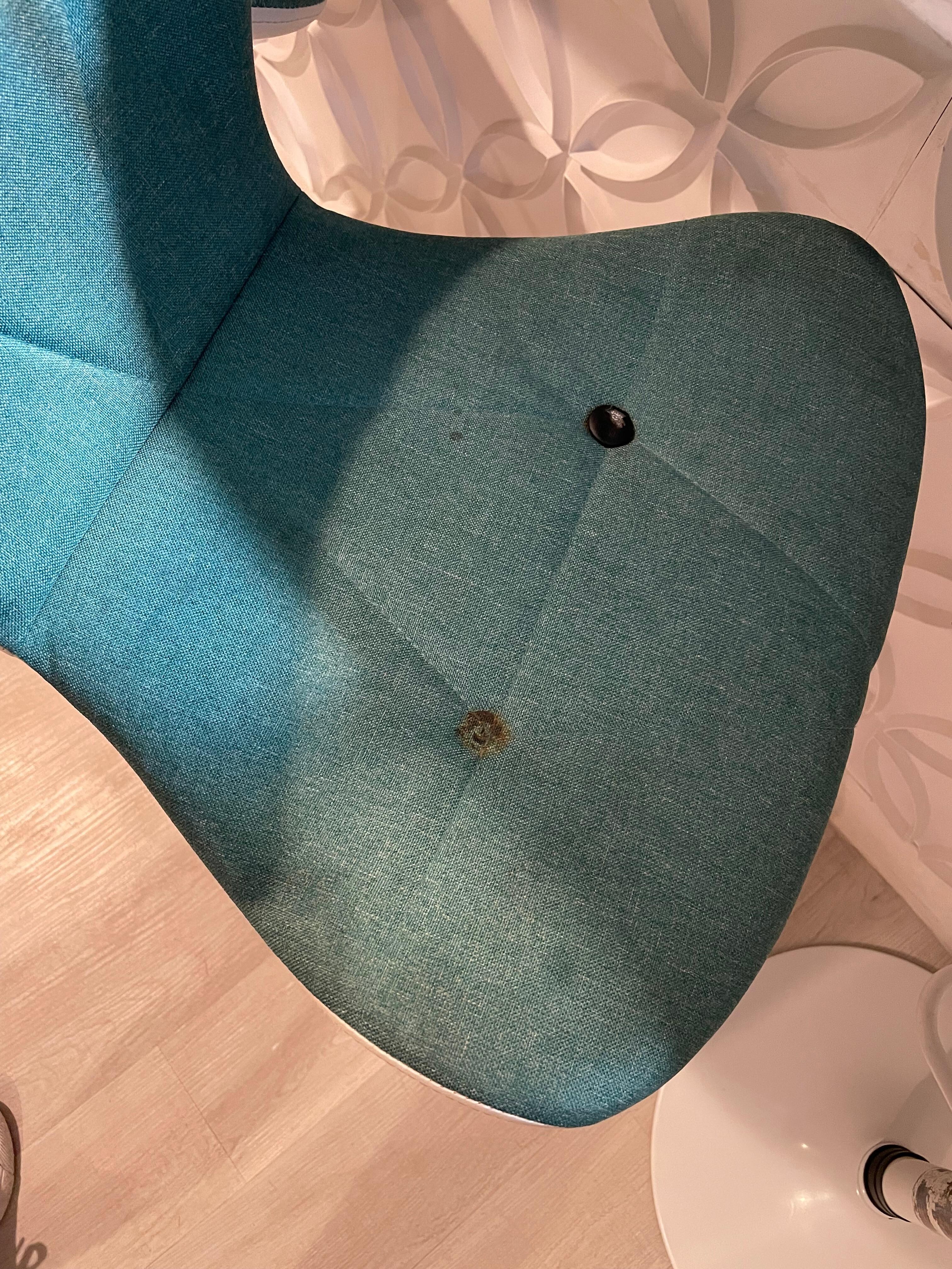 Stained chairs
