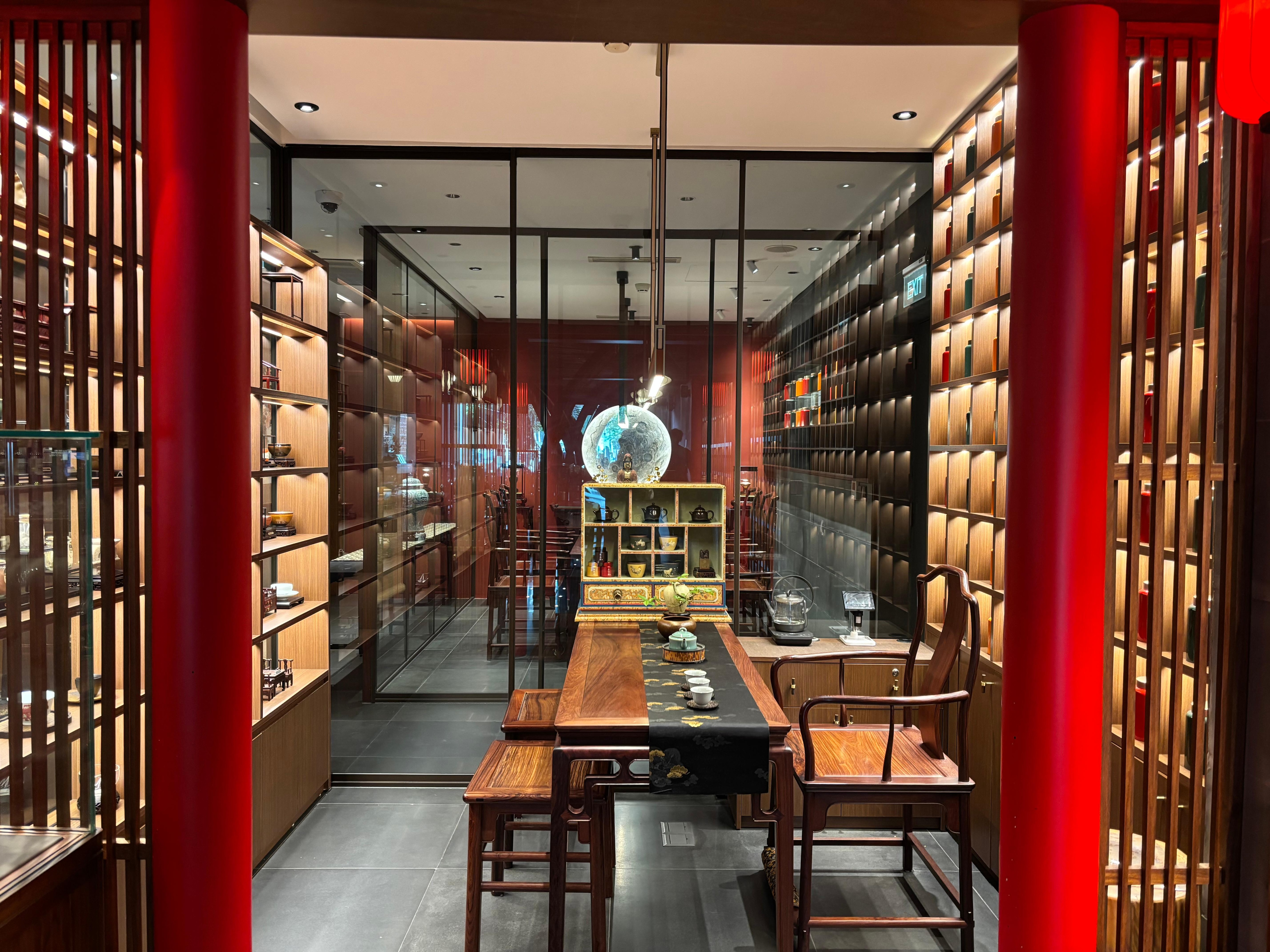 1階のティールーム