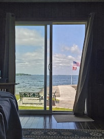 You can watch ships go by from the comfort of your living room!