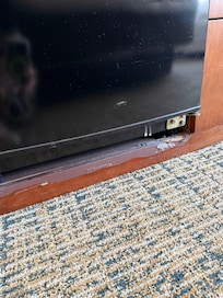 Worn dirty furniture