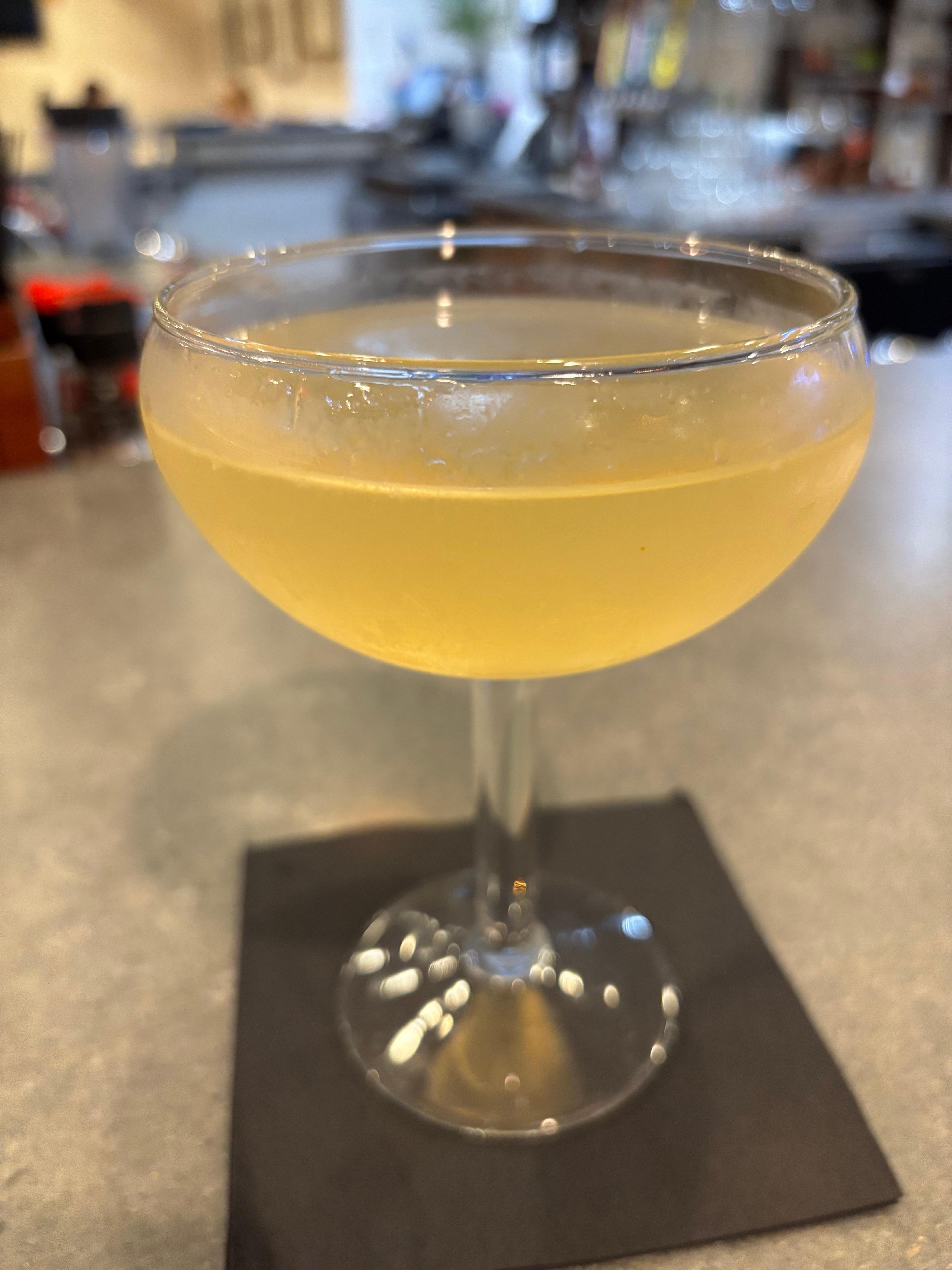 The “Lighthouse” drink from their restaurant