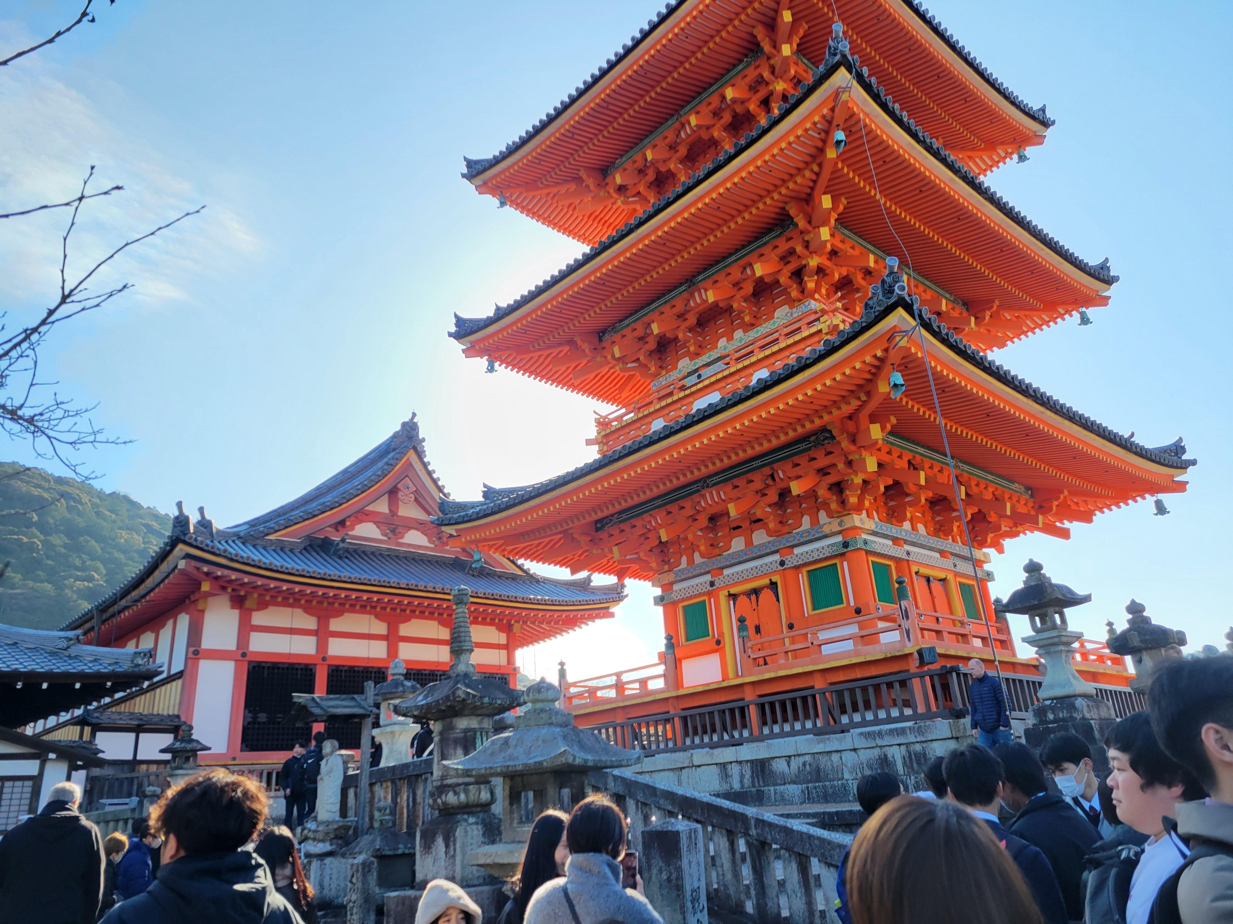 A temple right near by 