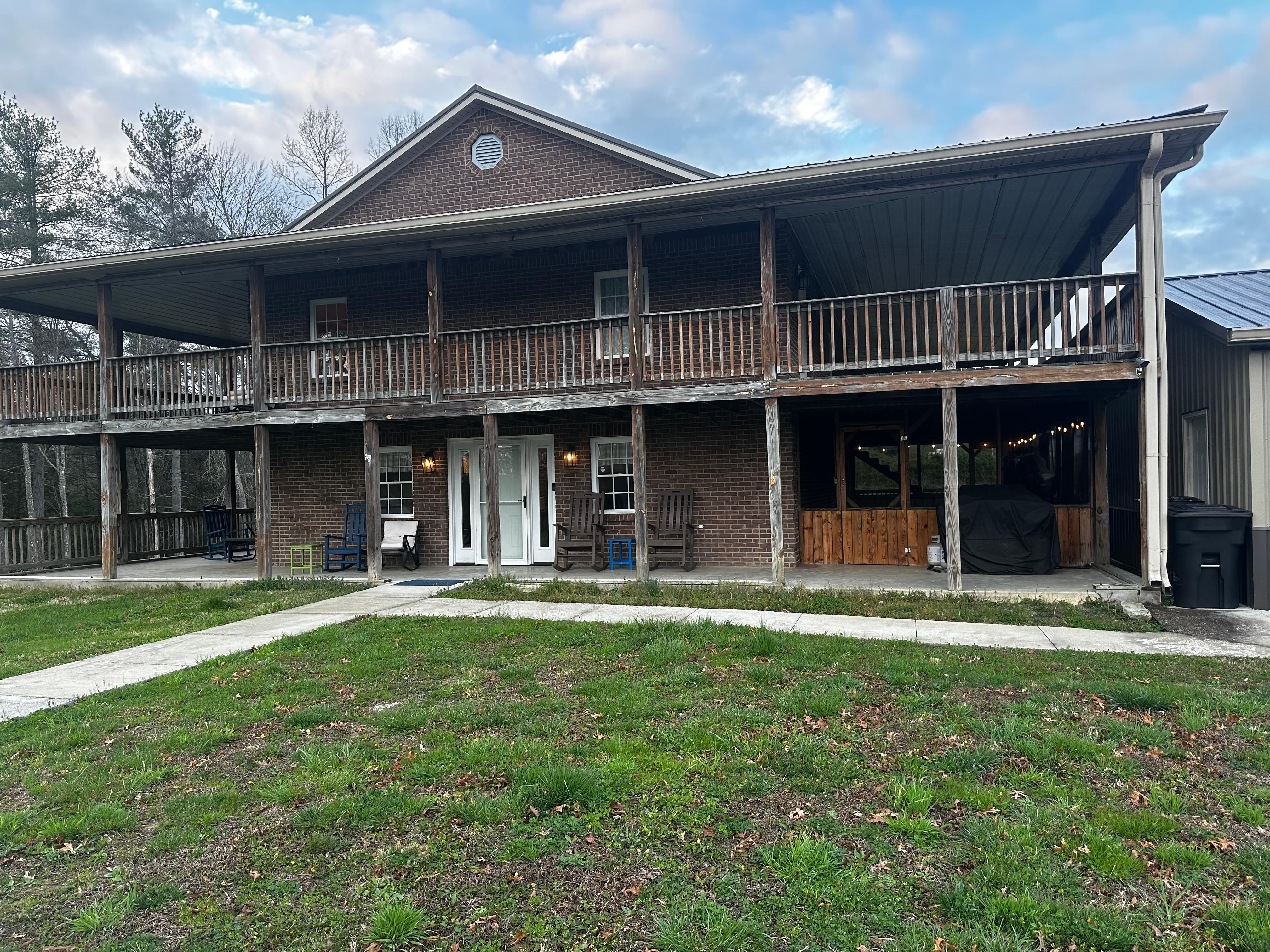 Rocking chairs right out front were a great way to spend the late afternoon 