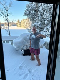 Plenty of snow for snowmobilers!