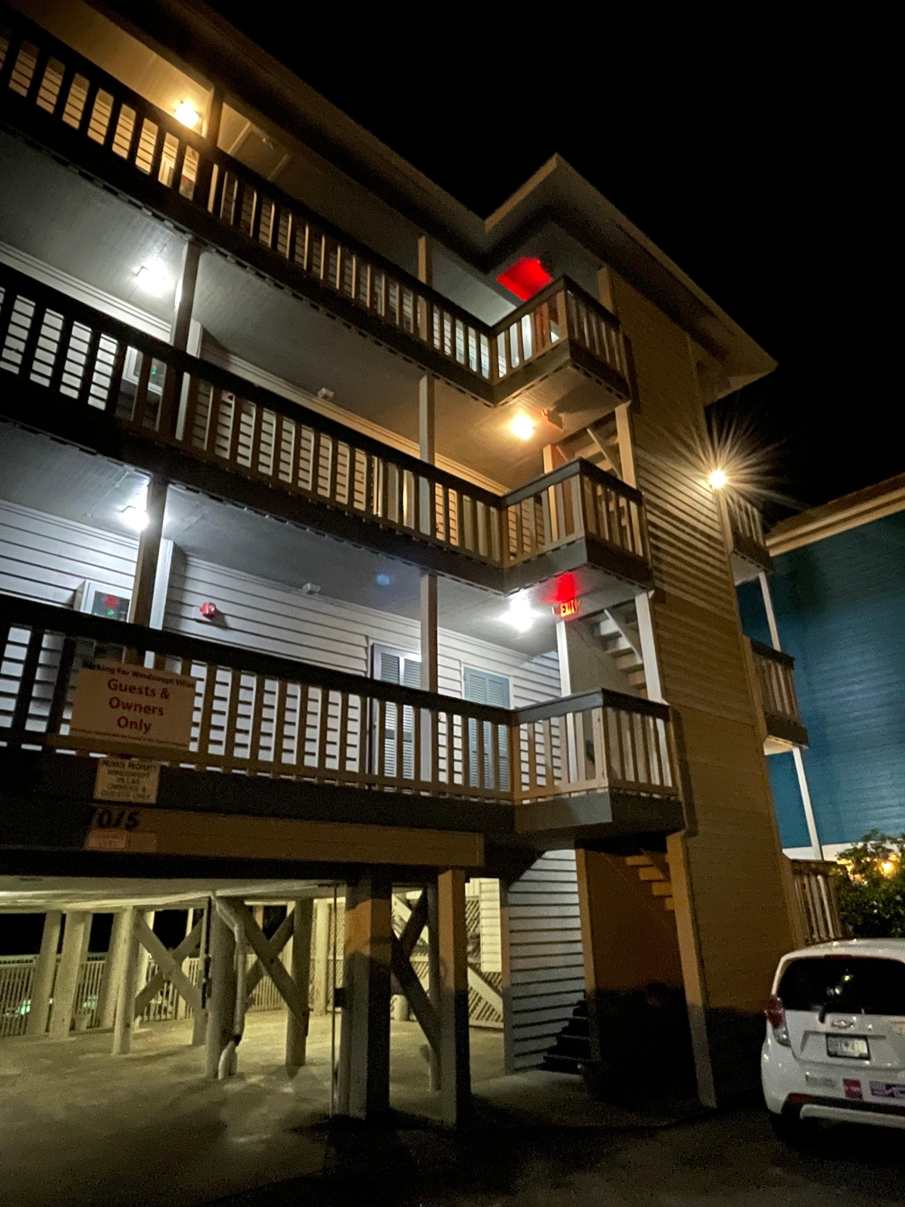 Front view of complex