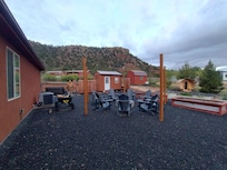 View of the for ring