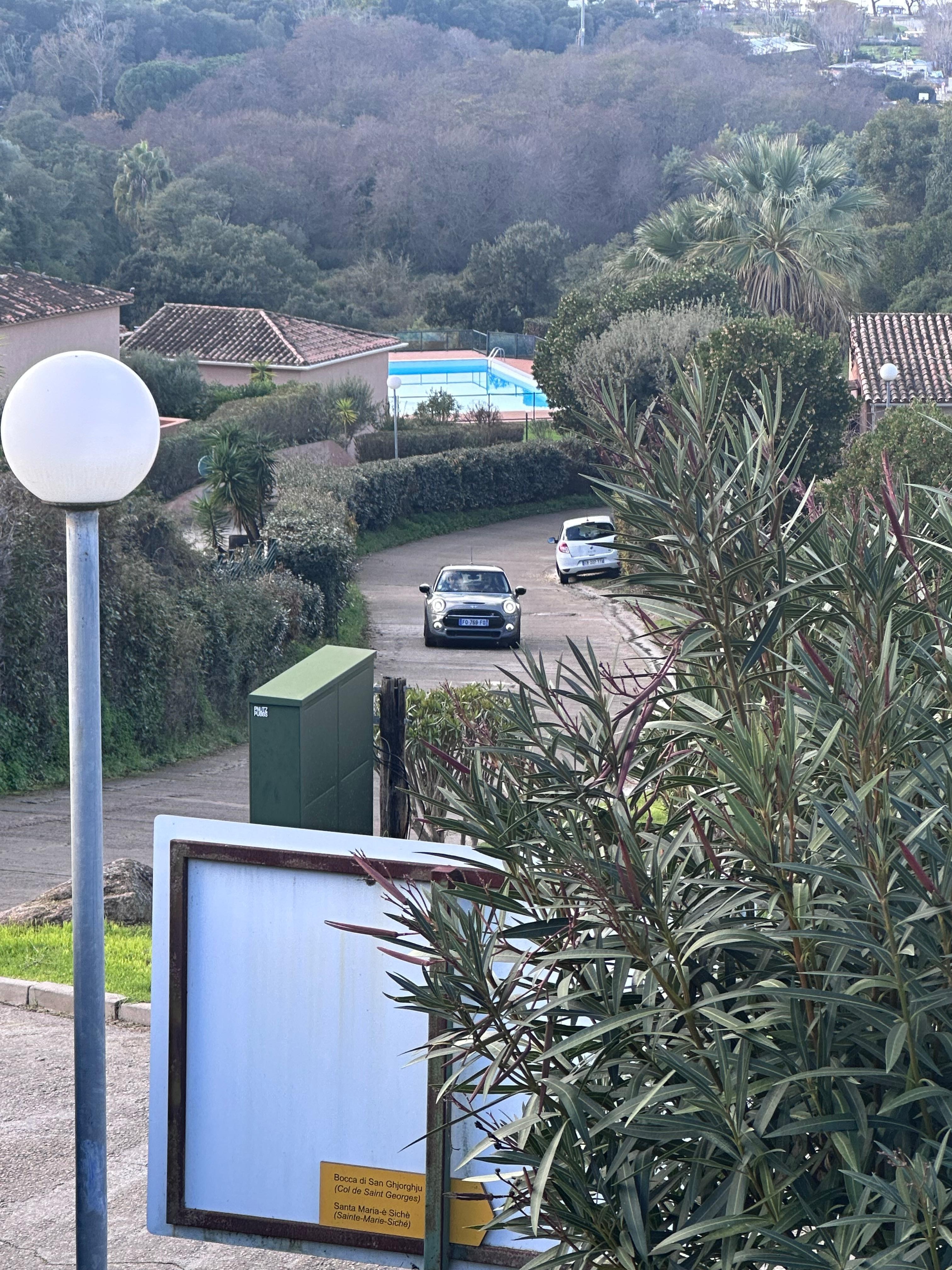 Vue de la chambre de l’arrivée à la maison