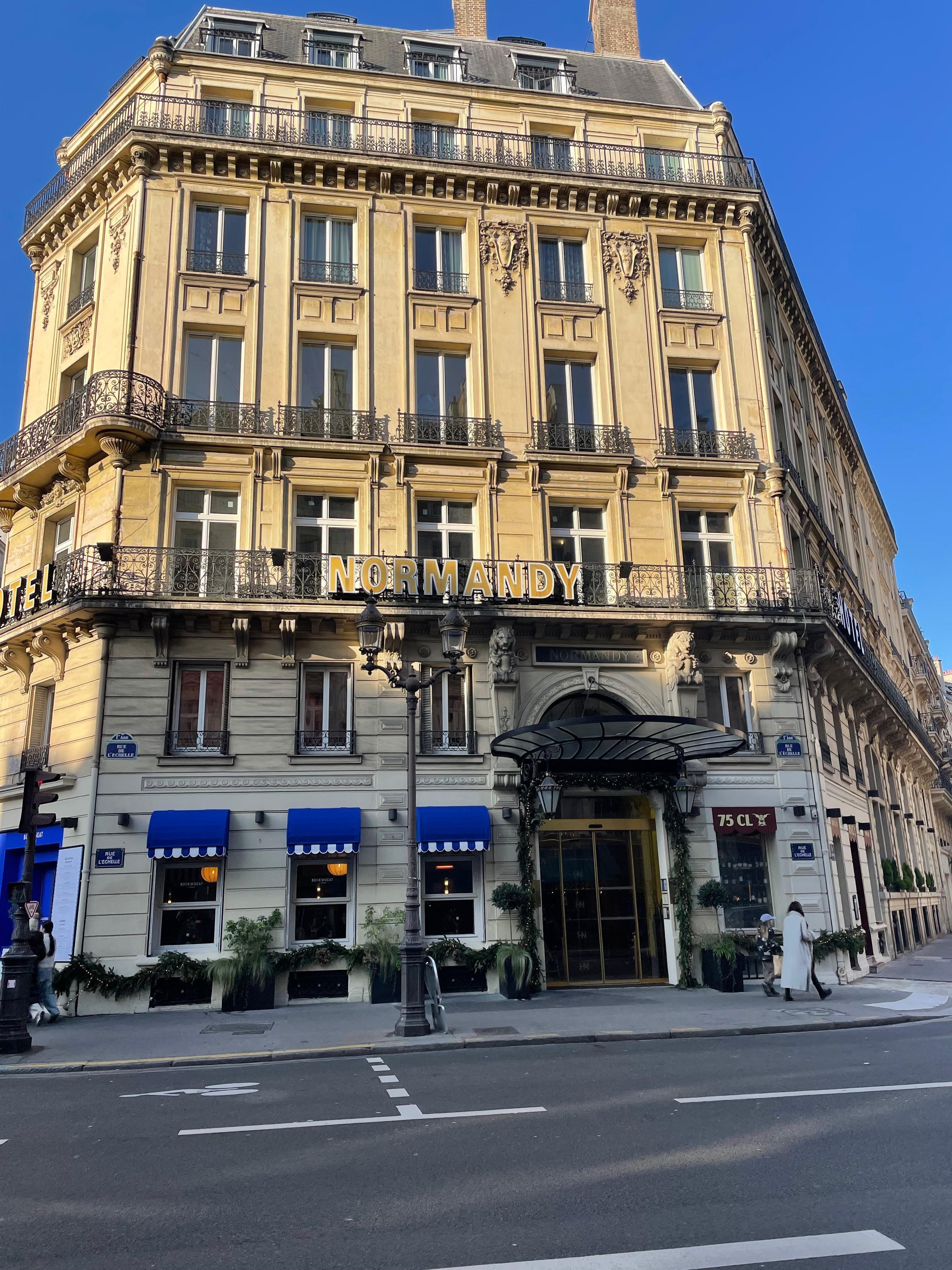 Street view of hotel